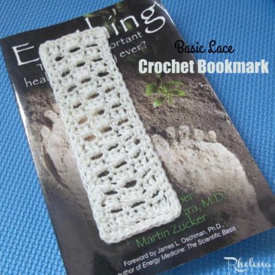 Basic Lace Crochet Bookmark | Free Pattern