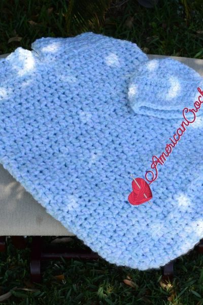 Baby Summer Cocoon Set free crochet pattern
