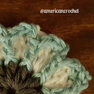 Maggie Circle in A Square | American Crochet @americancrochet.com 