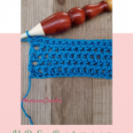 Half Double Crochet Between Stitches | American Crochet @americancrochet