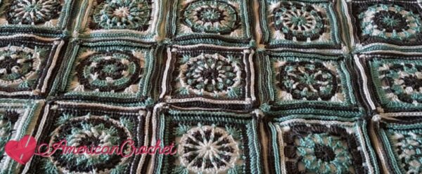 Squaring The Circle CAL 2018 | Crochet Along | American Crochet @americancrochet.com